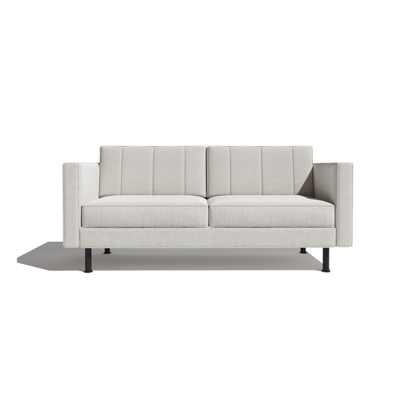 Lucius 3 Seater Sofa (Fabric, Beige)