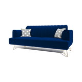 3 Seater Sofa - Blue